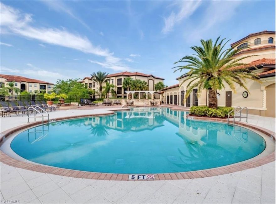 Look no further for the perfect Naples Condo! Positano Place was designed around 2 charming lakes and natural preserves, making it quiet and comfortable. Centrally located, off of Livingston and Pine Ridge Road, close to I-75 and local beaches. Only 10 minutes to downtown Naples and top rated school zone in Collier County! This ground level Tuscany floor plan, with lake views, is the most appealing in the community. New carpets are paid for and to be installed before closing! New AC, and move in ready. Whether you are looking for a new residence, or an investment rental, Positano Place is the place to be!