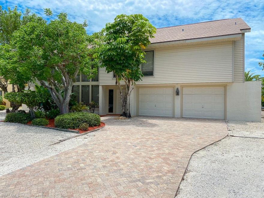 Enjoy the convenience of this east end easy island access sea walled canal home that is steps to the beach! It is only a few properties away from the private beach access with plenty of parking along with the added bonus of having a gulf access sea walled canal right in the backyard. This raised ranch style home is a nicely laid out 3 bedroom and 2 bathroom split floor plan with lots of living dining space in between. Enjoy sitting on the expansive deck right off of the kitchen and dining area with access to the master and one guest bedroom. The rear raised deck is incorporated into the fully screened pool area that also has plenty of open sun lounging space or enjoy the cool breezes in the shade of the large covered pool paver deck below. Most reasonably priced And closest to the beach home listed in the Sought after Shell Harbor Canal Community.