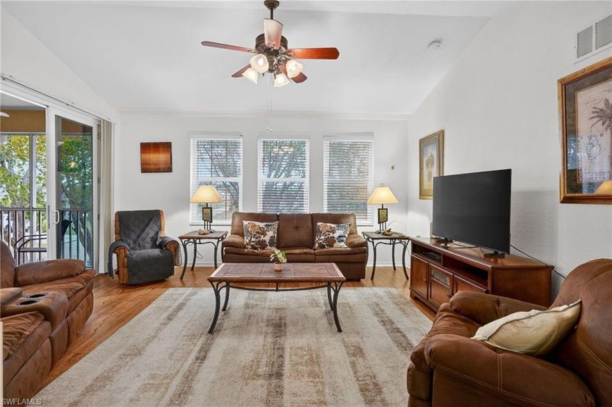 Welcome to Concordia Lake, where luxury meets convenience in this stunning 2nd floor condo. With a spacious 2 car deep garage, community pool, and office space, this condo has everything you need for a comfortable and relaxing lifestyle. The kitchen features granite counters, stainless steel appliances, and luxury vinyl flooring, perfect for entertaining guests or enjoying a quiet night in. For added convenience, this unit is handicap accessible with a chair lift for easy mobility. 

The location of Concordia Lake is unbeatable, with easy access to shopping, dining, and entertainment options just minutes away. The impact windows and doors provide added security and peace of mind, while the attached garage makes coming and going a breeze. 

Not only is Concordia Lake a beautiful place to call home, but it's also a pet-friendly neighborhood. Whether you're looking to relax by the pool, work from home in your private office, or explore all that the surrounding area has to offer, this condo has it all. Don't miss out on the opportunity to live in this desirable community - schedule a showing today and make Concordia Lake your new home sweet home.