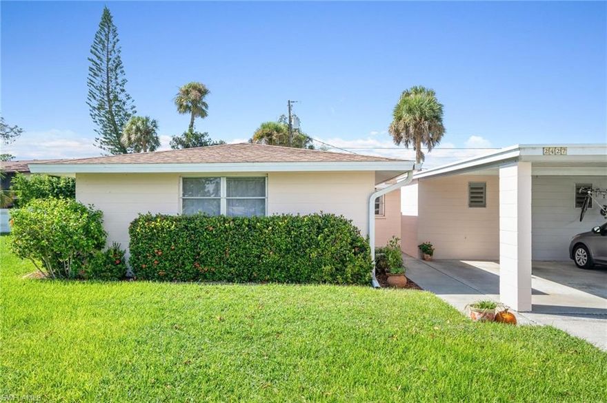Location, Location, Location! This cozy 2/2 low HOA maintenance-free community home in Gulf Gate Estates comes FURNISHED (see exclusion list). Districted to the highly sought-after schools of Gulf Gate Elementary and Riverview High School, this home is only minutes from award winning Siesta Key beach. The open concept floor plan boasts terrazzo flooring throughout the home, a dining room off of the kitchen, and a screened in lanai perfect for grilling and enjoying the fall weather. The additional sun room can be used as a guest suite. Water heater 11/2016, A/C and duct work 12/2013, roof 2011. Extremely LOW $116/month HOA fee includes lawn maintenance and cable TV! Plenty of closet space and extremely convenient location close to shopping, downtown, beaches and entertainment. This community does not allow rentals – a perfect place to call your winter retreat or permanent residence.