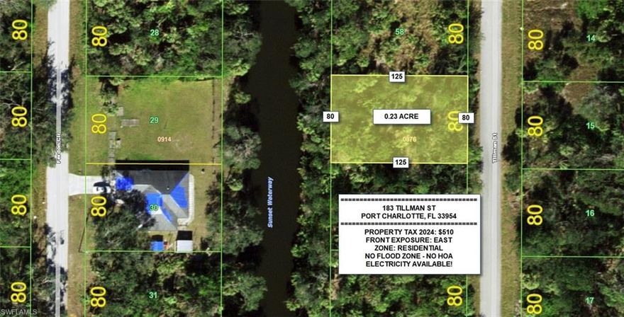 Build your dream home on this desirable residential lot in a peaceful and fast-growing area of Port Charlotte. This property offers easy access to shopping, dining, major roadways, and everyday conveniences while still providing a quiet neighborhood setting. Centrally located near schools, parks, golf courses, and a short drive to beautiful Gulf Coast beaches. This is a great opportunity for your future home or investment in a thriving Southwest Florida community.
