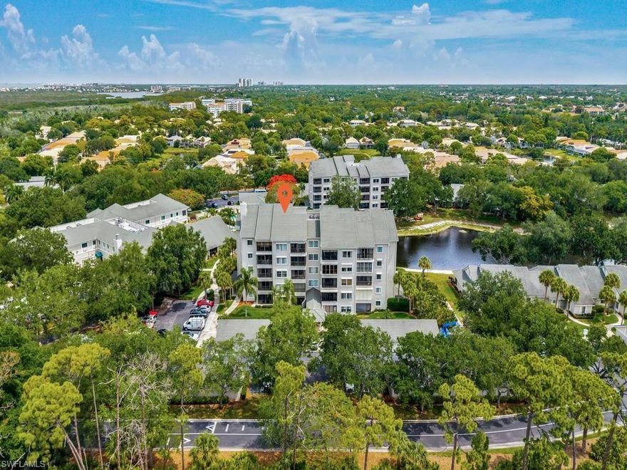 Amazing lake w/ fountain view! Water view from main living area & every bedroom in the home. Comfortable floor plan w/ a COMPLETELY RENOVATED open concept living layout- -beautifully updated baths, modern kitchen, sleek shaker cabinets, stainless steel appliances, and tile flooring. Lives like a single family home w/o any of the maintenance worry, plus it is MOVE-IN READY.  Your front door is just steps away from the elevator which has large foyer/sitting area, and the building is 24/7 secure. Arbor Trace is a resident-owned community that offers exceptional amenities, including a resort-style heated pool, fitness center, tennis/pickleball, bocce courts, a golf putting green, two libraries, special events, and gourmet dining at the clubhouse. Residents have access to benefit from comprehensive support services such as 24-hour medical monitoring, transportation to medical appointments, shopping, and group outings. All utilities including cable and internet are included in HOA feesArbor Trace is a vibrant 55+ community that offers the unique advantage of deeded condominium ownership with 100% equity and no financial or medical requirements, allowing you to rent, sell, or pass your home to your heirs. Enjoy peace of mind with an onsite continuum of care if needed!