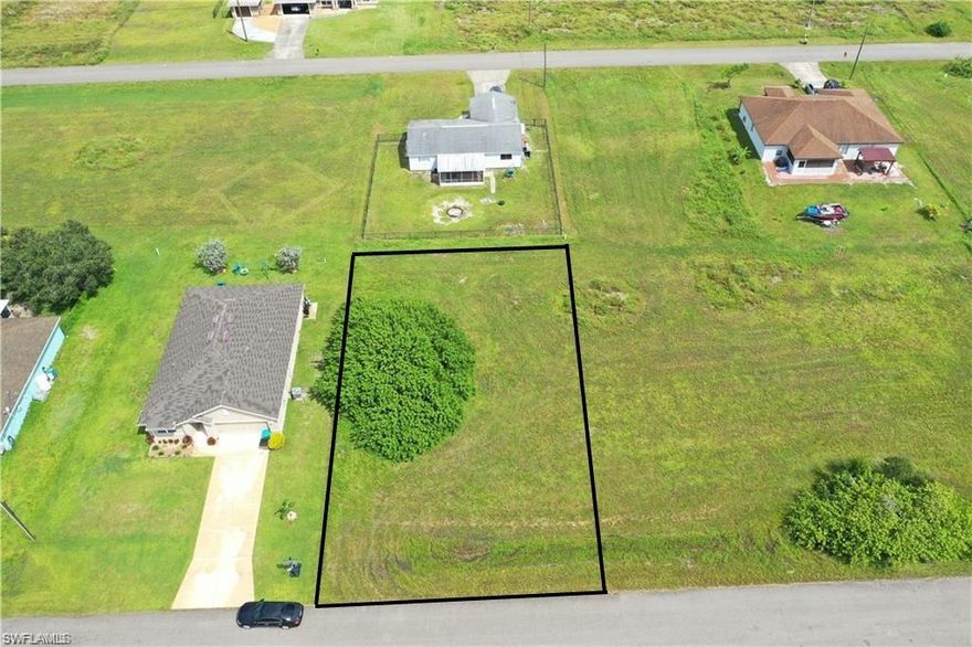 Look no further, this could be where you build your next dream home or investment property! This lovely lot is nestled in a quiet Cape Coral neighborhood and is within convenient proximity to businesses, restaurants, shopping, schools, healthcare, and more.
