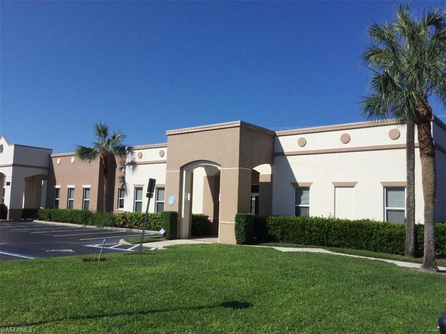 Move-in in ready, 2919 Sq Ft Unit in Horseshoe Square off Collier Park of Commerce, North of Naples Airport. Zoning is Business Park.