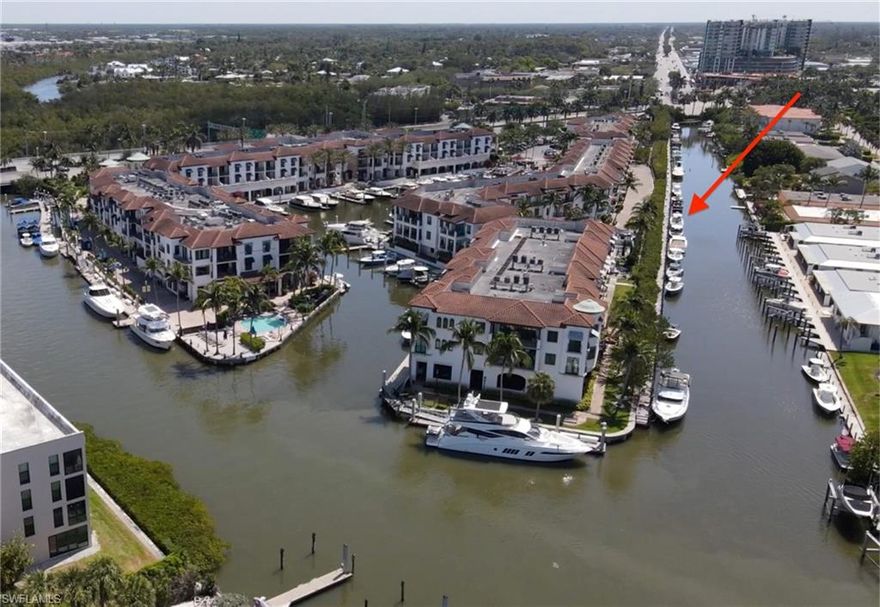 Rare opportunity to own a highly coveted boat slip at The Naples Bay Resort, Slip C-7, accommodating vessels up to 34 feet, ideally located on Curlew Canal just off the marina. This prime location offers a peaceful setting with immediate access to the vibrant heart of The Naples Bay Resort. Boaters will appreciate no bridges and direct Gulf access, providing seamless navigation to Naples Bay, Keewaydin Island, and the open Gulf - perfect for spontaneous sunset cruises, fishing adventures, and full days on the water. Slip ownership requires Naples Bay Club membership, allowing owners to enjoy a true resort lifestyle with multiple resort-style pools, a dedicated adult relaxation area, a cutting-edge fitness center, and a luxurious full-service spa. Tennis enthusiasts will enjoy six Har-Tru tennis courts, complete with an on-site professional and pro shop. The club also offers exceptional dining, including Indulge, an exclusive members-only restaurant and lounge, and BlueWater Bar & Grill, a relaxed poolside favorite. Additional dining options throughout The Naples Bay Resort include waterfront favorites such as hot spot Blackbird Modern Asian, the highly awarded Nosh on Naples Bay, and the beloved Café on the Bay. An exceptional offering for the discerning boater seeking direct Gulf access, a premier marina-adjacent location, and the unparalleled amenities of Naples Bay Resort living.