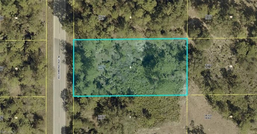 This oversized residential lot in Lehigh Acres offers an excellent opportunity to build your dream home or make a smart investment in one of the area’s most desirable neighborhoods. The property measures approximately 209 feet on each side and 104 feet at the front and rear, providing ample space for a custom home, outdoor living, and privacy. With the rear of the lot facing east, you’ll enjoy beautiful morning sunlight, and the lot is conveniently located on a paved road, adding value and ease of access.
Ideally situated just minutes from Lee Boulevard, Joel Boulevard, and Leland Heights Boulevard, this location offers quick access to major roads, shopping, dining, schools, and essential services while still maintaining a quiet residential feel. Surrounded by newer homes and growing development, this property is perfect for homeowners or investors looking to secure land in a high-demand area of Lehigh Acres. Don’t miss this exceptional opportunity.