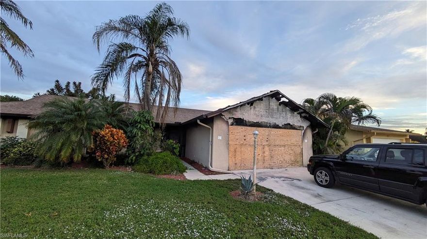 Rare opportunity to acquire a lakefront lot location in Riviera Golf Estates. Positioned on a premium homesite with expansive long-water views, this property offers exceptional value in the land, setting, and redevelopment potential.
The existing residence sustained fire damage and is being sold AS-IS, presenting a unique opportunity for a builder, investor, or buyer to restore, reimagine, or build around an outstanding lot in a well-established Naples community.
What truly sets this property apart is its superior lot position, open water backdrop, and wide lake exposure, creating a setting that feels more open and private than many typical interior lots. Opportunities like this—combining location, view, and upside—are rarely available.
Nearby homes support strong resale potential, making this an attractive investment opportunity in a high-demand area.