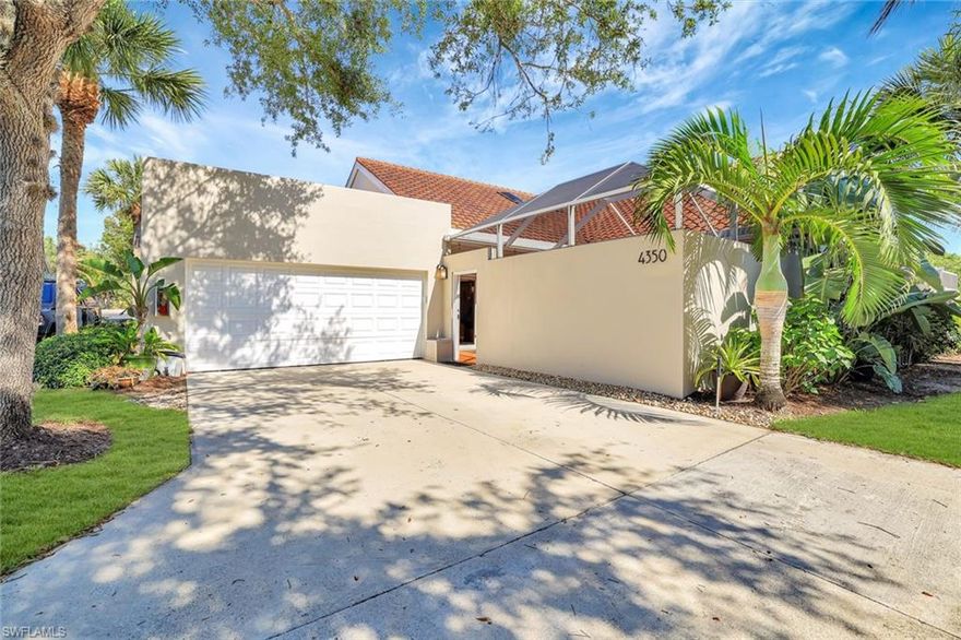 Enjoy the comfort and privacy of this beautifully designed Courtyard Villa, offering the space and feel of a single-family home in a peaceful North Naples community. The unique floor plan features two spacious bedroom suites on the first floor, complemented by soaring 22-foot ceilings and skylights that bring in an abundance of natural light. Upstairs, a versatile loft opens to a private terrace with a relaxing lake view—perfect for enjoying Florida’s sunshine. The expansive 20x20 courtyard that creates a great space for entertaining, grilling, or simply unwinding outdoors. Additional features include a two-car garage and hurricane shutters for added convenience and peace of mind. Residents enjoy access to community amenities such as a pool and tennis courts, all set within a quiet, well-maintained neighborhood. Ideally located with easy access to I-75, this home is just minutes from North Naples’ white sandy beaches, Mercato, and the shopping and dining of 5th Avenue.

Available for rent—experience low-maintenance living in one of Naples’ most desirable areas.

This home is also listed for sale ML#225037305
