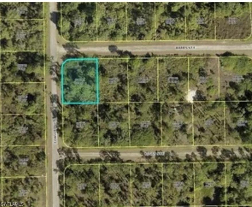 Vacant lot in a quiet and desirable area of Lehigh Acres, excellent location with new construction going up all around this area. This Corner lot is ready for you to build your dream home.