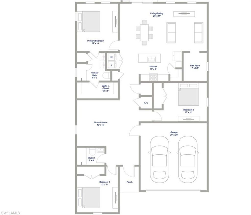 Photo of 108 Indiana PL, LEHIGH ACRES, FL 33936 (MLS # 226005215)