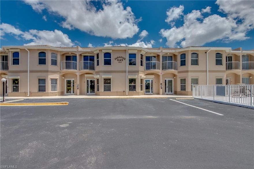 Rare and Hard to come by - Completely Furnished and Turnkey Townhome in the heart of SW Cape Coral and South of Cape Coral Pkwy is available Now! This unit has an open kitchen with Nicer Cabinets, Plenty of Countertop Space, Island, and Stainless Steel Appliances! Tile Floors are throughout the whole first 1st Floor!  All three bathrooms (2 Full and one 1/2 Bath) are tastefully decorated and in great condition! This is an end unit so extra windows for natural light and it comes with a washer and dryer!  Step outside your front door and relax at the community pool!  You have to view the property to truly appreciate everything this unit has to offer. Inventory is low so call today for a private showing as it won't last long.  Furnished and Turn Key Properties are going quick!