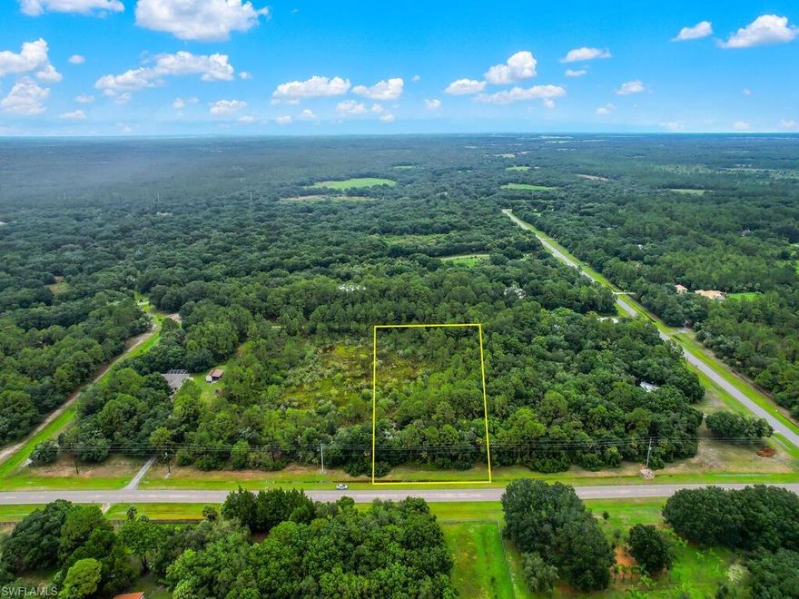 Three acre parcel. Two of the three acres are possible wetlands.