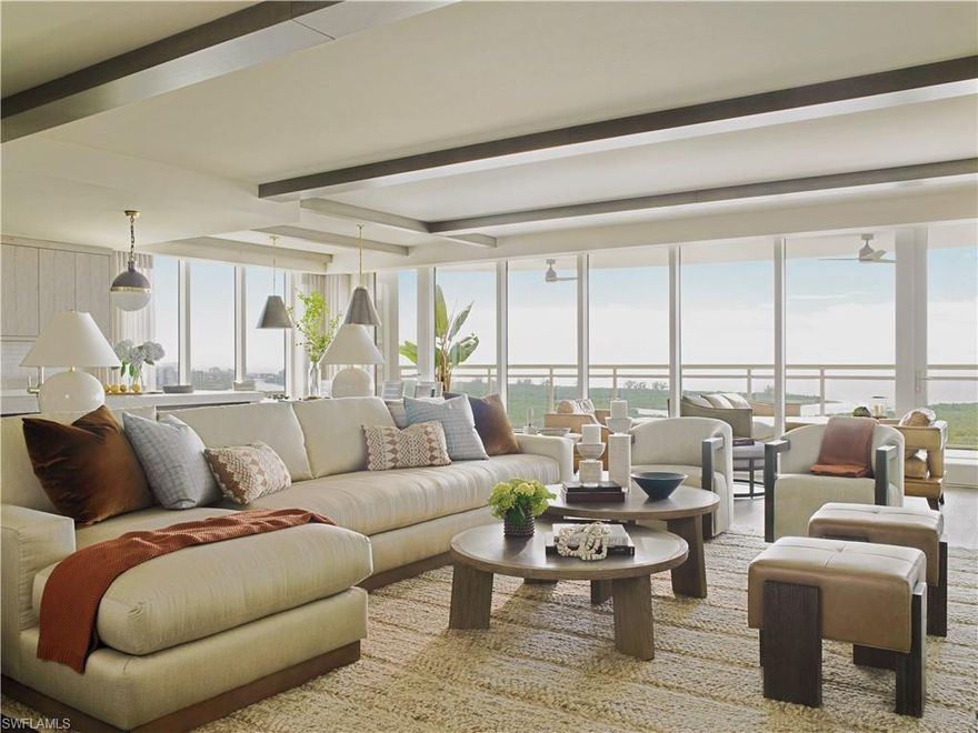 Luxury Seasonal Rental | Tower 200, 22nd Floor End Unit
Escape to resort-style living in this stunning 22nd-floor end unit at Kalea Bay’s Tower 200. This spacious 3-bedroom + den residence offers panoramic Gulf views, spectacular sunsets, and exceptional indoor-outdoor living. The den includes a pull-out single bed for added flexibility. Bedroom configurations include a luxurious master suite with a king bed, a second king bedroom with ensuite, and a third guest suite featuring two queen beds and a private bath—perfect for hosting family or friends in style.
Enjoy a chef’s dream kitchen with Wolf and Sub-Zero appliances, a gas cooktop, butler’s pantry, and gourmet finishes throughout. The open lanai delivers unobstructed water views, while a private east-facing balcony off the den is ideal for morning coffee with sunrise views of the club and golf course.
As a tenant, you’ll have full access to Kalea Bay’s 5-star resort amenities including a spectacular rooftop pool, open-air fitness center, two on-site restaurants, three additional pools, two outdoor bars, tennis, pickleball, guest suites, and a brand-new wellness center.
This is not just a seasonal rental—it's a luxury escape where every day feels like vacation. You may never want to leave.