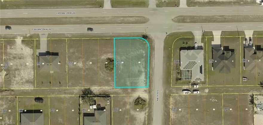 Corner Lot Opportunity!  Discover the perfect place to build your dream home on this exceptional corner lot in the desirable Northwest Cape Coral area. This single-family homesite not only offers added space and flexibility thanks to its corner location, but also features a highly sought-after southern rear exposure—ideal for enjoying stunning Florida sunsets from the comfort of your future backyard.  As a Cape Coral resident, you’ll enjoy a lifestyle rich with outdoor recreation, including golfing, boating, kayaking, fishing, and bird watching. Prefer something a bit more laid-back? You’re just minutes from the conveniences of Pine Island Road, where shopping, dining, entertainment, parks, and medical facilities are all easily within reach.  With its prime location, favorable exposure, and added curb appeal of a corner lot, this property presents an outstanding opportunity to create your ideal Florida retreat or invest in one of the area’s fastest-growing communities.