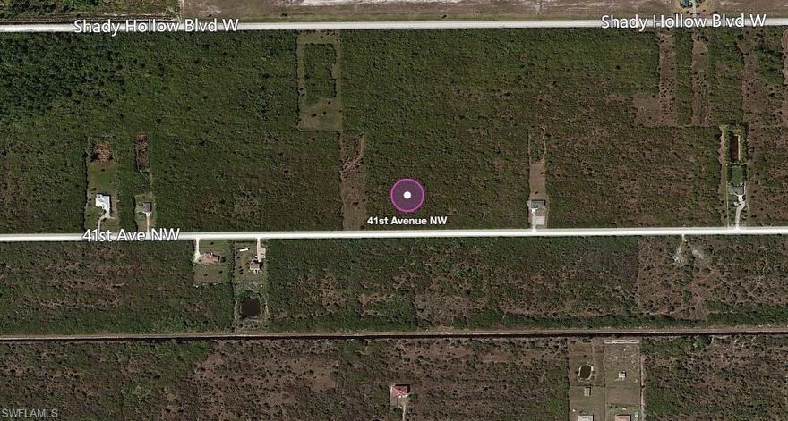 Great lot, up and coming location, and well priced. This Golden Gate Estates lot is located within 10 minutes of the new Publix, the Collier County Fairgrounds, and Collier County's newest (to-come) park, Big Corkscrew Island. The lot is 100% wetlands, and is priced accordingly.