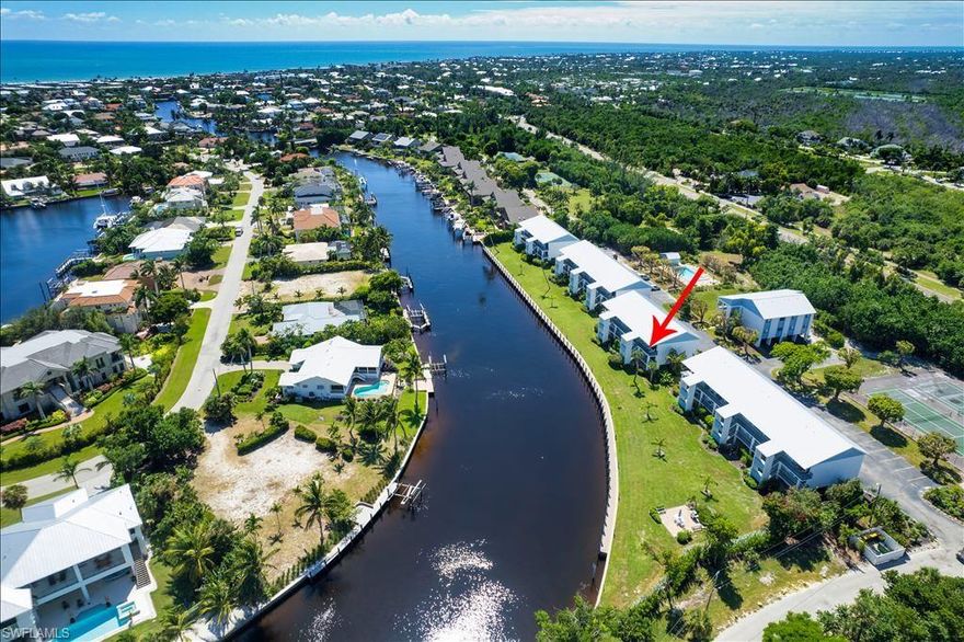 Top Floor Corner Condo with Canal Views, Boat Access & Turnkey Upgrades. Welcome to effortless island living in this top floor, 2 Bedroom, 1.5 bath end unit condo at Tennisplace, one of Sanibel’s most desirable and well maintained communities. With direct Gulf access by boat in under a minute, this unit is a rare find for both lifestyle buyers and savvy investors. Step inside to a bright, airy interior featuring brand new stainless steel appliances, granite countertops, and a well appointed kitchen with generous cabinet space. The open concept layout and abundant natural light make this a relaxing retreat. A brand new HVAC system and ductwork ensure year round comfort. Enjoy your morning coffee or evening wine on the private lanai, where you’ll spot dolphins and manatees gliding through the navigable canal right outside your door. Boat slips are available for rent directly behind the building, making this a dream location for boaters and paddle boarders alike.
Tennisplace offers a full suite of amenities: Heated swimming pool, Tennis courts, Kayak & paddle board launch, Assigned under-building parking, Private bike rack & exterior storage unit, Deeded beach access within biking distance.
Recent community wide improvements include all new roofs, fresh exterior paint, and a completely rebuilt boat dock with water and electric hookups at each slip and no outstanding special assessments.
Flexible rental terms (2-week minimum in season, 1-week minimum off-season) make this an excellent income producing opportunity as well as a personal getaway.
With its quick on/off island access, updated systems, and quiet top-floor corner location, this unit checks all the boxes. Don’t miss the chance to own a standout property in this sought after canal front complex.