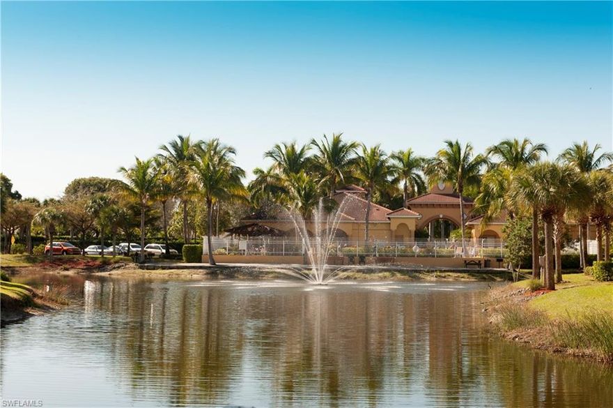 This wonderfully designed, 1,357 A/C sq. ft. partially furnished condominium home comes in the sought after Gardens of Beachwalk Community. The east facing living area/solarium optimizes the Florida lifestyle.  The property has lush tropical landscaping with hardwood treed yard delivering a great quiet park place to relax and enjoy the resort style pool.  This home shows like a model, clean and bright.  The living room has a full finished solarium area.  This move-in ready home, 3 bedrooms, 2 baths, with the spacious master bedroom and on-suite bath makes this an inviting retreat.  Don’t forget an oversized single garage inside all the way to your condo (G2) and extra storage as well (S3). The innovative home design captures your affections and includes low taxes, and low association fees making this home qualify as a “Best Value Home”.  The Gulf of Mexico beaches, golf clubs, restaurants, entertainment, and shopping all less than 15 minutes away.  However, you will not want to leave this great neighborhood, coffee, cards, clubhouse, pool, fitness, billiards, and much more.