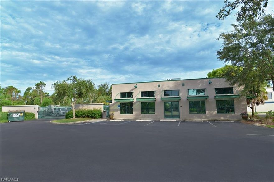 The subject property consists of a large, secured outdoor storage yard, and a 4,950sf freestanding industrial building. The building is comprised of a 1,664sf 100% AC'd office space with 3 privates, 2 bathrooms, 2 private showers with changing rooms, reception area, and large conference room. The 3,286sf warehouse component has two 12' overhead doors, a private office, utility sink, and 14' clear-height. 3-phase power. Available 11/1/18. Call today!