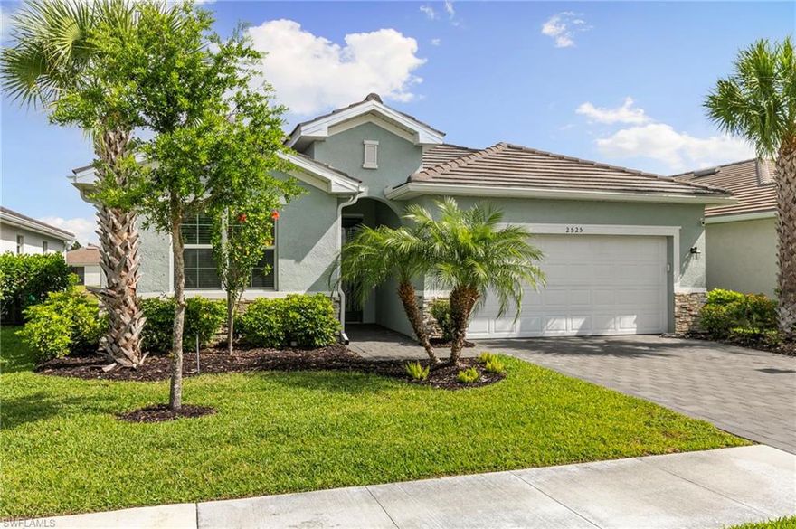 AVAILABLE NOW! Welcome to this stunning new construction rental located in the highly sought-after community of Orange Blossom Ranch! Built in 2023, this spacious single-family home offers over 2,200 square feet of modern living with 3 bedrooms + den and 3 full bathrooms, perfectly designed for comfort, flexibility, and style.
Step inside to find an open-concept layout with contemporary finishes, abundant natural light, and a versatile den—ideal for a home office, playroom, or guest space. The well-appointed kitchen flows seamlessly into the living and dining areas, making it perfect for both everyday living and entertaining.
Enjoy serene lake views from your private backyard oasis, complete with a screened-in pool and spa—the perfect place to relax and unwind year-round.
Additional features include a 2-car garage, spacious bedrooms, and a thoughtfully designed floor plan that provides privacy and functionality for any lifestyle.
Residents of Orange Blossom Ranch enjoy access to resort-style amenities, including pools, fitness center, clubhouse, sports courts, and more—offering a true Southwest Florida lifestyle.
This is a rare opportunity to rent a nearly new home with luxury features and incredible community perks.