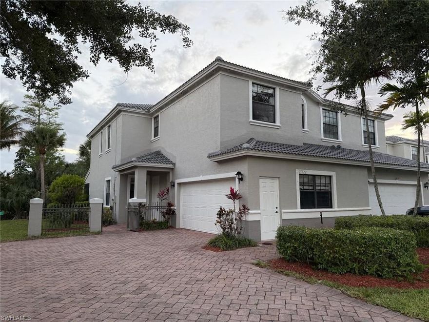 This Fairfax rental is 3 Bedrooms, 2.5 Baths & 2 Car Side Entry Garage, 2-Story End Unit Townhome with an extended side lot. A/C living area is 2,276 SF and total 3,024 SF. Home features tile throughout the 1st floor, kitchen appliances, oversized screened lanai facing a private preserve. This highly desired floor plan is available now . Summit Place is a gated community and features a clubhouse, lagoon style pool, spa, kiddie pool, fitness center, sauna, tennis, basketball and volleyball courts.
