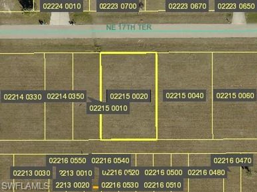 Great opportunity to own a commercial lot in the heart of Cape Coral! Situated in a growing area with easy access to major roads and nearby amenities. This lot offers versatility and potential. Just minutes away from shopping, dining, and parks, it’s a prime spot for future development. Don’t miss out on this affordable piece of land in one of Southwest Florida’s most desirable locations! Buyer to assume utility assessments.