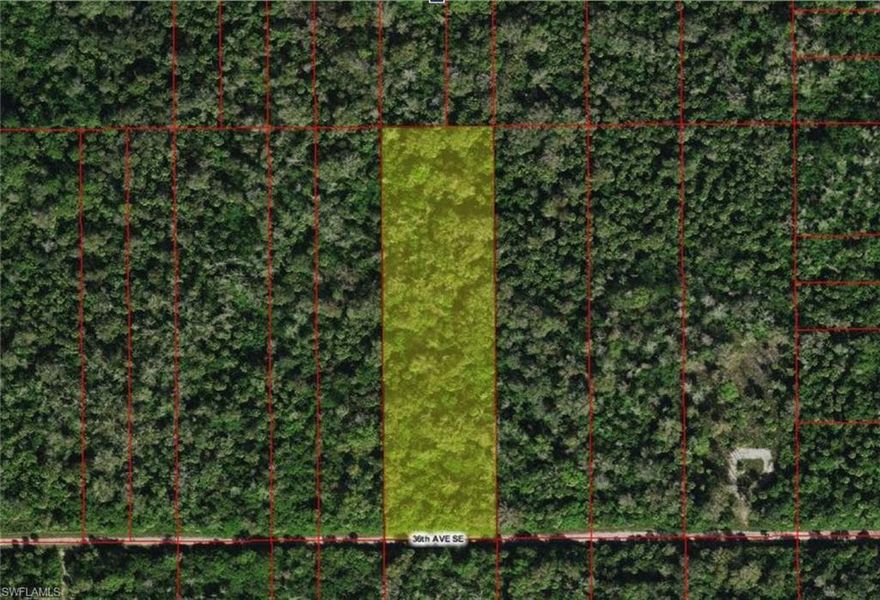 Beautiful 2.73 acreage property in Naples Golden Gate. Untouched Florida living, becoming more and more rare in SWFL! Build your dream home with lots of privacy and wildlife. The property does not currently have an street number assigned to it but a street number will be assigned to the property upon application of any type of building permit.