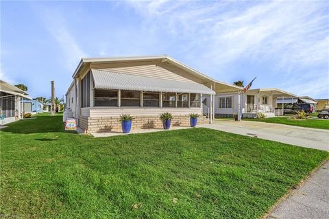 A home in NORTH FORT MYERS