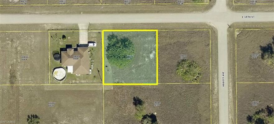 Really nice high and dry oversized premium homesite 100 percent cleared ready to go with only low grasses and secondary growth over 1/4 Acre (width 105' x 105' deep 10,920 Sq. Ft) in a nice area of single family homes in LEHIGH ACRES. This property has highly desirable Southern views at the rear of the homesite with quick and easy access to Joel Blvd., Lee Blvd., SR-80 including close by access to shopping, restaurants, boating, fishing, tennis, golfing, beaches, recreation, schools, employment, SWFL Inter Airport and all that beautiful SW Florida has to offer. Early morning sunrise views facing the roadside. Build your dream or vacation home now and/or save this special area homesite for later. Don't miss this unique opportunity to purchase this premium homesite for only $8,995 with SELLER DIRECT FINANCING (US) with $0 (ZERO) down, no credit, income or job checks needed for ONLY $98.00 per month payment. Personal checks OK. Don't wait too long or they will be gone ... you'll be so glad you did...