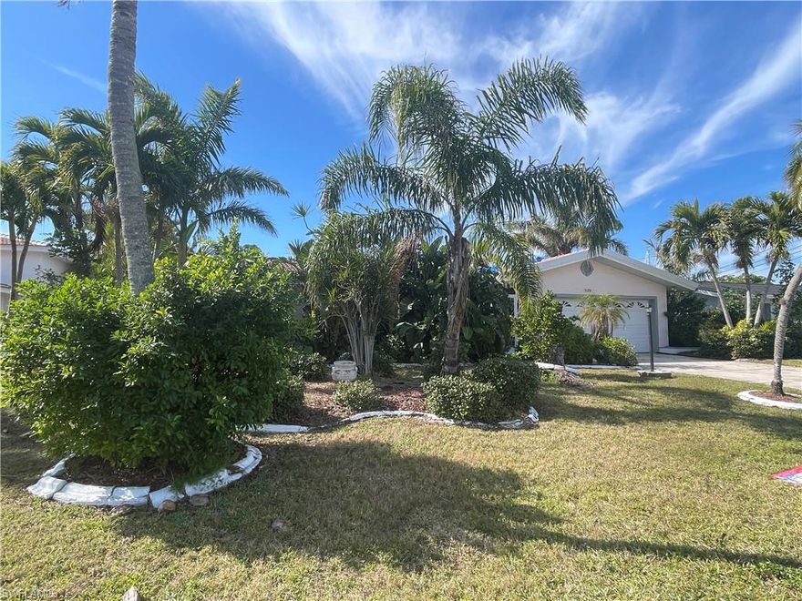 Huge Price Reduction to lot value! This spacious 4-bedroom, 3-bathroom pool home is located on a direct-access deep-water canal, offering endless potential. Centrally located in SW Cape Coral and a short distance to Tarpon Point for dining and entertainment. The expansive floor plan provides an excellent opportunity for customization. The primary suite, complete with a private bath and walk-in closet, is on one side of the home, while three additional bedrooms and two more baths are on the opposite side. Some updates have already been made, and the house needs some TLC, and the pool resurfaced. AC 2018. Make this home your own, and enjoy waterfront living at its best! Direct access canal with no bridges. Call today for more information.