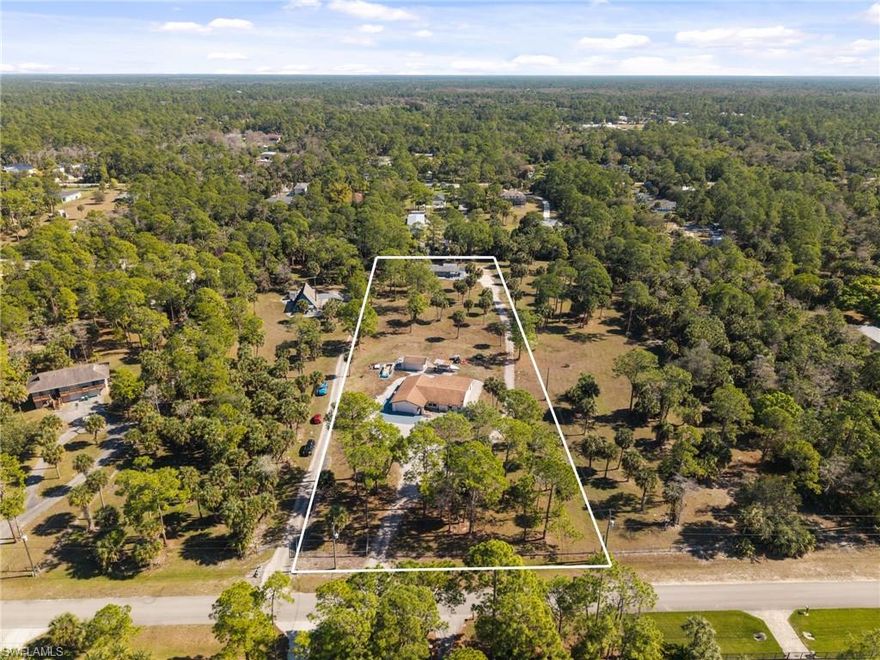 Set on a spacious 2.73-acre parcel in Golden Gate Estates, 210 5th St NW, Naples offers a rare opportunity with TWO HOMES on ONE PROPERTY—ideal for those seeking flexible living arrangements or strong income-producing potential. The lot is 100% uplands, providing added peace of mind and usability for future plans.
A standout feature is the property's excellent storm-ready infrastructure, including a generator hookup at the circuit breaker box, a major advantage during hurricane season. Additionally, guest home fully furnished, an RV electrical hookup on the north side of the garage makes it easy to accommodate visitors, travel enthusiasts, or extra storage needs.
Located in the heart of Golden Gate Estates, this property provides the perfect balance of privacy and convenience, just a short drive to Naples’ world-famous beaches, shopping and dining on Fifth Avenue South, and everyday essentials. Enjoy easy access to outdoor recreation, nature preserves, and all that Southwest Florida has to offer.
With ample acreage, valuable utilities already in place, and room to add your own updates and vision, this property is full of potential in one of Naples’ most desirable acreage communities.