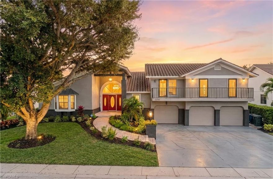 Luxury Lakefront Living with Gulf Access! Experience the ultimate Southwest Florida waterfront lifestyle in this oversized premium lakefront home in the highly sought-after Harborage community. Showcasing a WHOLE HOME WATER FILTRATION SYSTEM – NEW FLOATING DOCK – NEW A/C UNIT (10YR TRANSFERABLE WARRANTY) – NEW INTERIOR PAINT – NEW EXTERIOR LANDSCAPING – and BUG REPELLENT MISTING SYSTEM! 
This meticulously maintained home blends luxury and functionality with soaring cathedral and volume ceilings, real wood-burning fireplace, built-in cabinets, built-in closets, built-in murphy bed, surround sound, and spacious living areas perfect for entertaining or everyday comfort. Step outside to your private backyard beach paradise for boating, water skiing, or lakeside fun. 
The seller is including incredible lifestyle extras: 2 JET SKIS & TANDEM TRAILER, FLOATING ISLAND W/ 3HP ELECTRIC MOTOR, 4 PERSON PADDLE BOAT, KAYAK, POOL TABLE, ALL TV’S (8), XL BUILT-IN LIBERTY SAFE, GARAGE STORAGE SYSTEMS, FIRE PIT TABLE, POOLSIDE ADIRONDACK CHAIRS, KITCHEN TABLE SET, KITCHEN BAR STOOLS, POOL SHED, LIFE JACKETS, TOWING TUBE & ROPES, POOL STORAGE BOX, PROPANE HEATER, TEAK COFFEE TABLE, POOL BASKETBALL HOOP, PORTABLE GAS GENERATOR, TRAEGER SMOKER/GRILL, & MASSAGE CHAIR($12K VALUE)!
Enjoy an outdoor kitchen, built-in grill, patio, outdoor shower, and sprinkler system, perfect for entertaining or relaxing lakeside. 
The Harborage community offers community Gulf access via boat ramp, private beach, lakefront beach pavilion, water ski course, pool, clubhouse, tennis, pickleball, basketball, playground, fishing pier, bike/jog paths, and more. Ideally located in the South Fort Myers corridor near RSW Airport, beaches, shopping, and dining, this home delivers the rare combination of private lakefront recreation, Gulf access boating, and luxury everyday living.