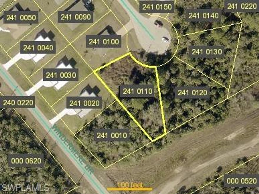 Beautiful oversized vacant residential lot(.3967acre) located at the end of  the street on a cul-de-sac in Greenbriar in NE Lehigh Acres. Access to Route 80(Palm Beach Blvd), I-75, SWFL airport, boating, parks, campgrounds, shopping, restaurants.  Enjoy Historic Riverfront Downtown Fort Myers approximately 30 minutes away.