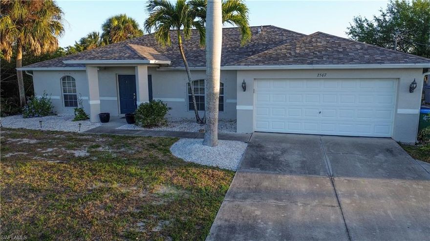 Experience the best of Southwest Florida living in this beautifully maintained 3 bedroom, 2 bathroom pool home in Cape Coral. This move-in ready rental offers the perfect combination of comfort, style, and outdoor lifestyle that renters are actively searching for.Step inside to an open floor plan with abundant natural light, spacious living areas, and a layout designed for both everyday living and entertaining. The home features Vinyl  flooring, modern finishes, and a well-appointed kitchen with ample cabinet and counter space.The real highlight is the private screened-in pool, perfect for relaxing, entertaining, and enjoying the Florida sunshine year-round. The outdoor space creates a true Florida lifestyle experience, ideal for tenants looking for a pool home in Cape Coral.
The property offers a 2-car garage, central air conditioning, and a quiet residential neighborhood while still being conveniently located near shopping, dining, schools, parks, and main roads for easy commuting.If you're searching for a Cape Coral rental with a pool, single-family home for rent, long-term rental, or seasonal lifestyle property, this home checks all the boxes.Pool home rentals in Cape Coral are in high demand—schedule your showing today.