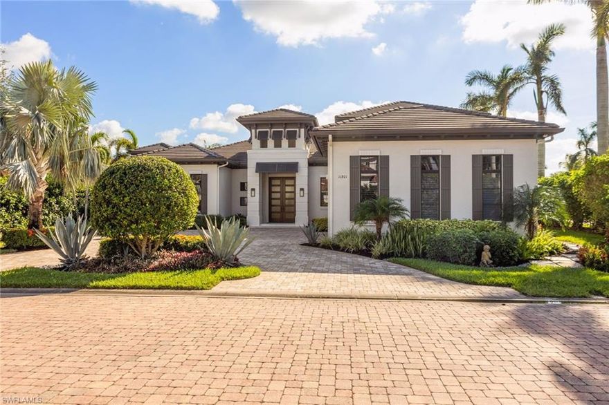Beautiful estate home located in the #1 Community in the U.S. Miromar Lakes!
