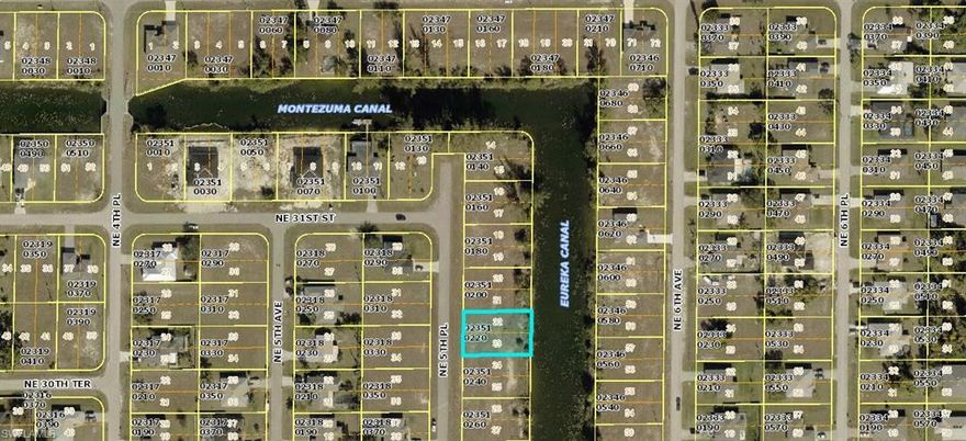 Build your vision on this waterfront vacant lot in NE Cape Coral! Offering calming water views and a peaceful setting, this cleared residential parcel provides the perfect backdrop for a future custom home or long-term investment. Located on a quiet street surrounded by newer construction, the property delivers privacy and potential in a steadily growing area. No HOA and flexible use make this an excellent opportunity to secure waterfront property!