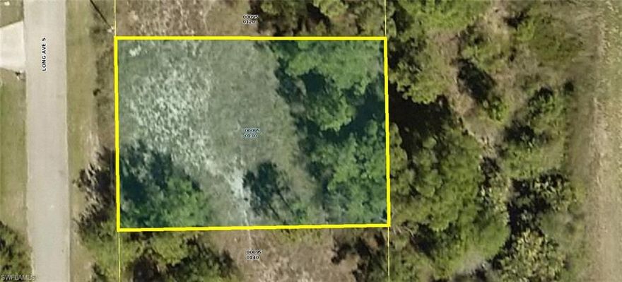 Very nice high & dry nearly 1/4 acre on fresh water canal homesite (83' x 116') in a quiet low to no traffic neighborhood of single family homes in LEHIGH ACRES. This homesite also enjoys quite a bit of extra usable land for landscaping & recreation between the rear lot line and the large fresh water canal which comes at no extra costs. Property features highly desirable Southeastern on-fresh-water-canal views at the rear of the homesite with quick & easy access to Columbus Boulevard, State Road 82, Lee Boulevard, shopping, restaurants, recreation, schools, boating, fishing, tennis, golfing, SWFL International Airport and all Southwest Florida has to offer. Western sunset views facing the front - street side of the property. County maintained roads with power at the street. Build your dream or vacation home now and/or save this special area homesite for later. Don't miss this unique opportunity to purchase this choice property for only $8,995 with SELLER DIRECT FINANCING (US) with $0 (ZERO) down, no credit check, job nor income verification are not required for ONLY $98.00 per month payment. Personal checks OK. Don't wait too long as it will be gone ... you'll be so glad you did...