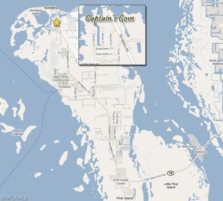 Great lot, ready to build. Located in Captains's Cove in Bokeelia. Utilities are on the property.
Seller financing available.