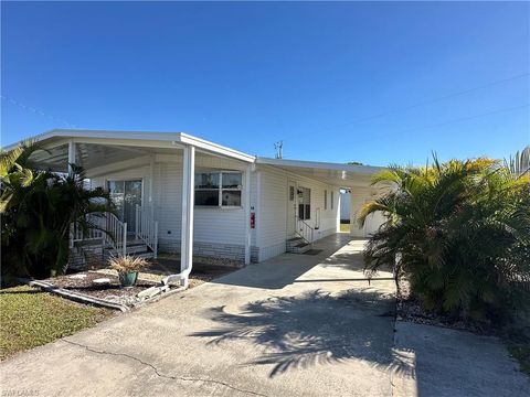 A home in NORTH FORT MYERS