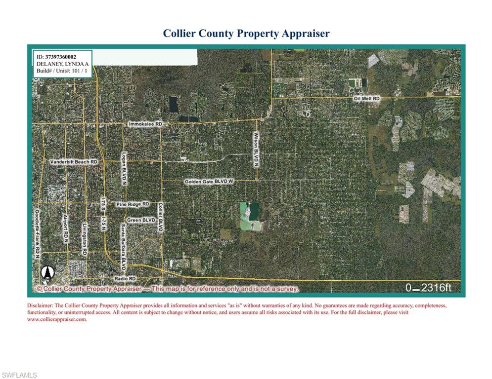 GOLDEN GATE ESTATES - Land