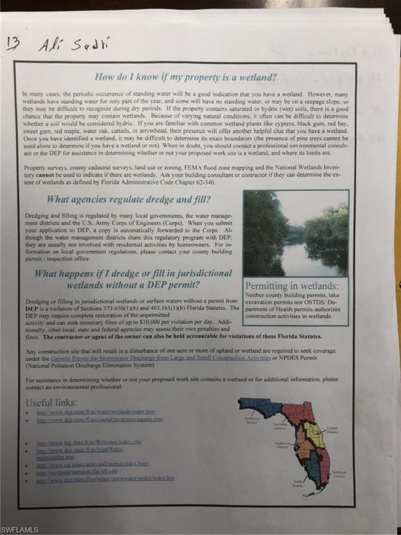 GOLDEN GATE ESTATES - Land