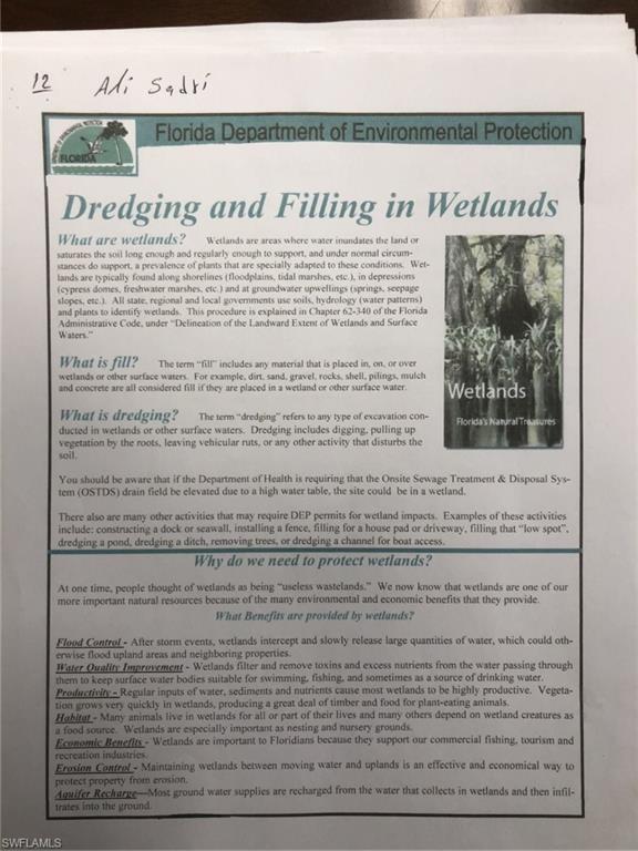 GOLDEN GATE ESTATES - Land