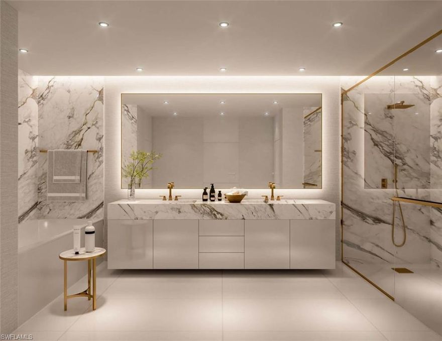 One or more photo(s) has been virtually staged, AI generated or rendered.  Construction is underway with completion anticipated Fall 2026! AVRA is an exclusive boutique condominium of just 56 residences, ideally located in the heart of Naples. Residents will enjoy an enviable walkable lifestyle—5th Avenue’s world-class shops and restaurants, Bayfront, Naples Bay Resort, and pristine beaches are mere minutes away.

Lifestyle & Spectacular Views:
Transcend to the 15th floor where you’ll find an infinity-edge pool and a state-of-the-art fitness center offering views that stretch across Naples Bay, downtown, and the Gulf of America. Evenings are defined by sunsets bathing your private outdoor lanai in radiant hues. AVRA is part of Metropolitan Naples, a curated mix of fine dining, boutique retail, and professional services.

Residence Features & Finishes:
Each home features open floor plans, floor-to-ceiling sliders and windows with impact glass, and seamless tile flooring throughout. Every residence includes its own private BBQ grill on the lanai. Kitchens are chef-inspired, with premium cabinetry, integrated wet bars, high-end appliance packages including Wolf® gas cook top, oven, microwave, and sleek Sub-Zero® refrigeration.

Unparalleled Amenities & Services:
From full-time concierge service in the lobby to shuttle service that whisks you downtown or to the beach, AVRA delivers a fully polished experience. Lounge in comfort in the indoor residence lounge, host guests in the luxurious guest suite with outdoor terrace, and manage work or meetings in the business & conference center. Outside, explore the owner’s lounge with two fire-table sitting areas, a large golf putting green, outdoor spa, BBQ grilling stations, and lush subtropical landscaping that elevates the resort atmosphere.

AVRA offers rare luxury living in Naples—refined design, impeccable location, and unparalleled service. Be part of something extraordinary.  The photo(s) in your listing are of renderings and do not represent the current standing of the property.