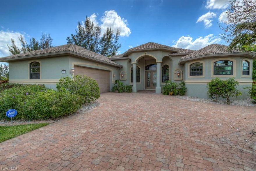 Private paradise with stunning southern views! Nestled in lush landscaping, this 3 bedroom + den, 3 bath custom pool home boasts over 2,400 square feet. Spacious kitchen offers 42" cabinets, plentiful cabinetry, new garbage disposal, and stainless steel appliances. Beautiful master bedroom offers en suite with dual vanities, walk-in shower, garden tub, and walk-in closet. Updates galore with volume and tray ceilings, 8' doors, tile on the diagonal in common areas, seamless corner in the breakfast nook, outdoor kitchen, paved driveway and pool area, disappearing sliders, salt water infinity pool with spa and so much more! Find attached a list of features.