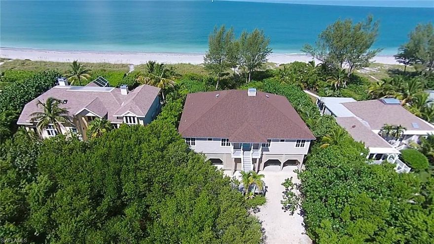 Imagine dreams become a reality while relaxing on your private open deck overlooking the blue-green waters of the Gulf of Mexico with this Florida Style inspired custom home offering unsurpassed views. Located in the secluded section of South Seas Island Resort, this distinctive home offers the best of both worlds. You will experience privacy while still being only steps away from the shopping, dining, nature, outdoor activities and more. A crowning achievement, this picturesque home presents over 3800 square feet of living space with exquisite appointments. Four bedrooms and three and one half baths! The split floor plan offers a separate large guest suite and private bath devoted to the south side of the home with glorious views of the water. 1119 Schefflera Court provides everything for the family and for entertaining from a deck that fully extends the rear of the home to the epicurean eat-in kitchen, a sitting room and liberal living space.  Beach Homesites are located within the gates of South Seas Island Resort in a low-density community offering a private community pool, pool house and tennis court.  All located in a close proximity to this home.