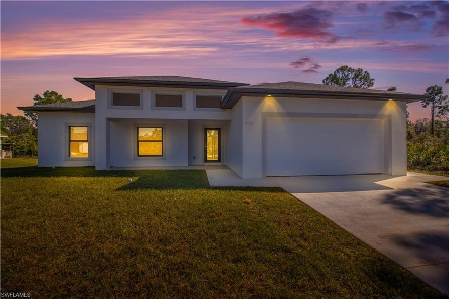 Stunning Brand-New 4-Bedroom Home on Half an Acre. SELLER IS OPEN TO CONTRIBUTE WITH SELLERS CREDIT TOWARDS BUYERS CLOSING COSTS. Welcome to your dream home! This beautifully crafted, brand-new residence offers 4 spacious bedrooms—including two luxurious master suites—perfect for multi-generational living or hosting guests in style. Every inch of this home showcases modern fixtures, sleek finishes, and thoughtful design. Key Features: Two master bedrooms with en-suite baths and walk-in closets. Open-concept living area with abundant natural light. Chef’s kitchen featuring marble countertops, stainless steel appliances, and custom cabinetry. Elegant bathrooms with contemporary tilework and premium hardware. Energy-efficient systems and smart home upgrades. Expansive .50-acre lot offering privacy, space, and potential for outdoor living. Whether you're entertaining in the spacious living room or relaxing in one of the master retreats, this home blends comfort and sophistication. Located in a serene neighborhood with easy access to local amenities, it's the perfect place to start your next chapter.