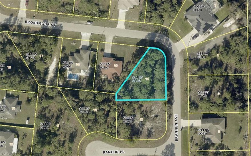 Great opportunity in SW Lehigh Acres. Oversized corner lot, is in a non-flood area and away from wetlands. It is located 1.2 miles from SR82 and about 25 minutes to Southwest Florida International Airport. Terrific location to build your forever homes or long term invesment. Buy now and build or hold it for future investment as taxes are low.