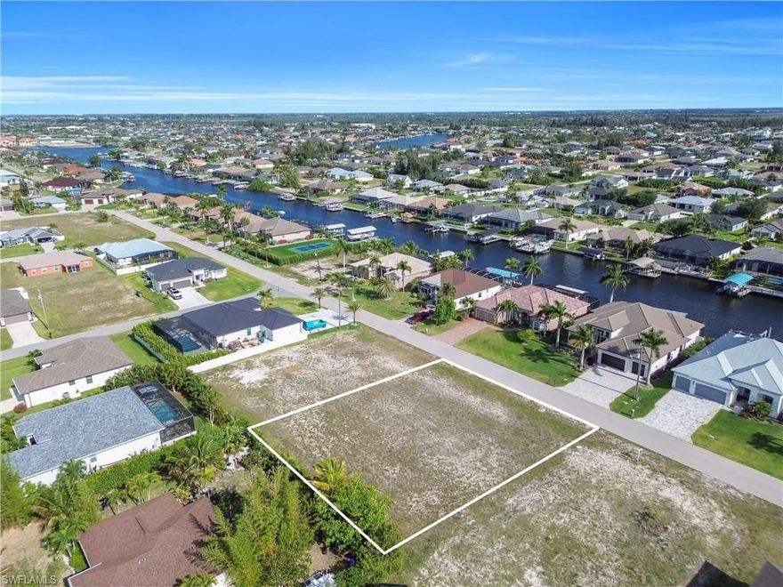 Build your Southwest Florida dream home on this OVERSIZED .34-acre TRIPLE LOT (Lots 26-28 combined) in one of NW Cape Coral's fastest-growing pockets. At 120x125 / 14,985 sq ft, this parcel gives you what standard Cape Coral lots can't — bigger footprint, room for a pool, detached garage, RV or boat pad, and real privacy from your neighbors.

ALL CITY UTILITIES ARE IN — central water, central sewer, electric, cable, and trash service already at the site. No utility assessments to chase, no septic, no well. Paved road frontage. Northern rear exposure. Zoned R1-D for single family. NO HOA.

Location is the difference-maker: minutes to Matlacha's waterfront restaurants and art village, Pine Island's marinas and Gulf access, the Burnt Store corridor heading toward Punta Gorda, and the upcoming Seven Islands waterfront development that's set to transform this side of the Cape. As that project moves forward, oversized lots in this radius get significantly harder to find — and significantly more expensive.

Whether you're building now, holding for appreciation, or planting a flag before Seven Islands changes the map, $139K for a fully-utilitied triple lot in this corridor is the kind of entry point that doesn't sit long.