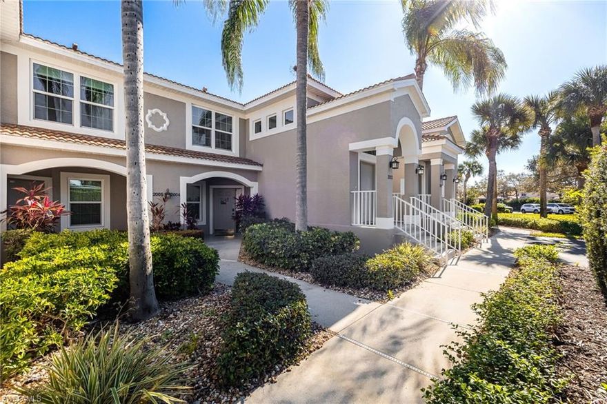 Welcome to your piece of paradise in the highly sought-after bundled golf community of Spring Run at The Brooks in beautiful Bonita Springs, Florida.
This light-filled 2nd floor residence offers soaring ceilings and an open, airy floor plan that lives large and captures stunning panoramic views of the golf course and lake beyond. From the moment you enter, you’ll appreciate the spacious layout, neutral tones, and abundant natural light throughout.
The kitchen features ample cabinetry, generous counter space, and a convenient breakfast bar that opens to the great room, perfect for entertaining or enjoying casual coastal living. The open-concept living and dining area flows to the screened lanai, where you can relax with your morning coffee or evening wine while overlooking sparkling water, manicured fairways, and swaying palms.
The primary suite is a peaceful retreat with vaulted ceilings, abundant natural light, and an en-suite bath that has been remodeled. A comfortable guest bedroom and additional flex space provide versatility for visitors or a home office.
Living in Spring Run means embracing a true resort lifestyle. Your bundled golf membership includes access to the championship course, beautifully maintained practice facilities, and an active golf calendar. Residents also enjoy a renovated clubhouse, dining, fitness center, tennis, bocce, resort-style pool and spa, and a vibrant social scene.
Ideally located west of I-75, The Brooks offers convenient access to Coconut Point, fine dining, shopping, Southwest Florida International Airport, and the white-sand beaches of the Gulf.
Whether you’re seeking a seasonal retreat, full-time residence, or investment in an amenity-rich community, this second-floor condo delivers exceptional views, comfort, and lifestyle in one of Bonita Springs’ most desirable bundled golf communities.