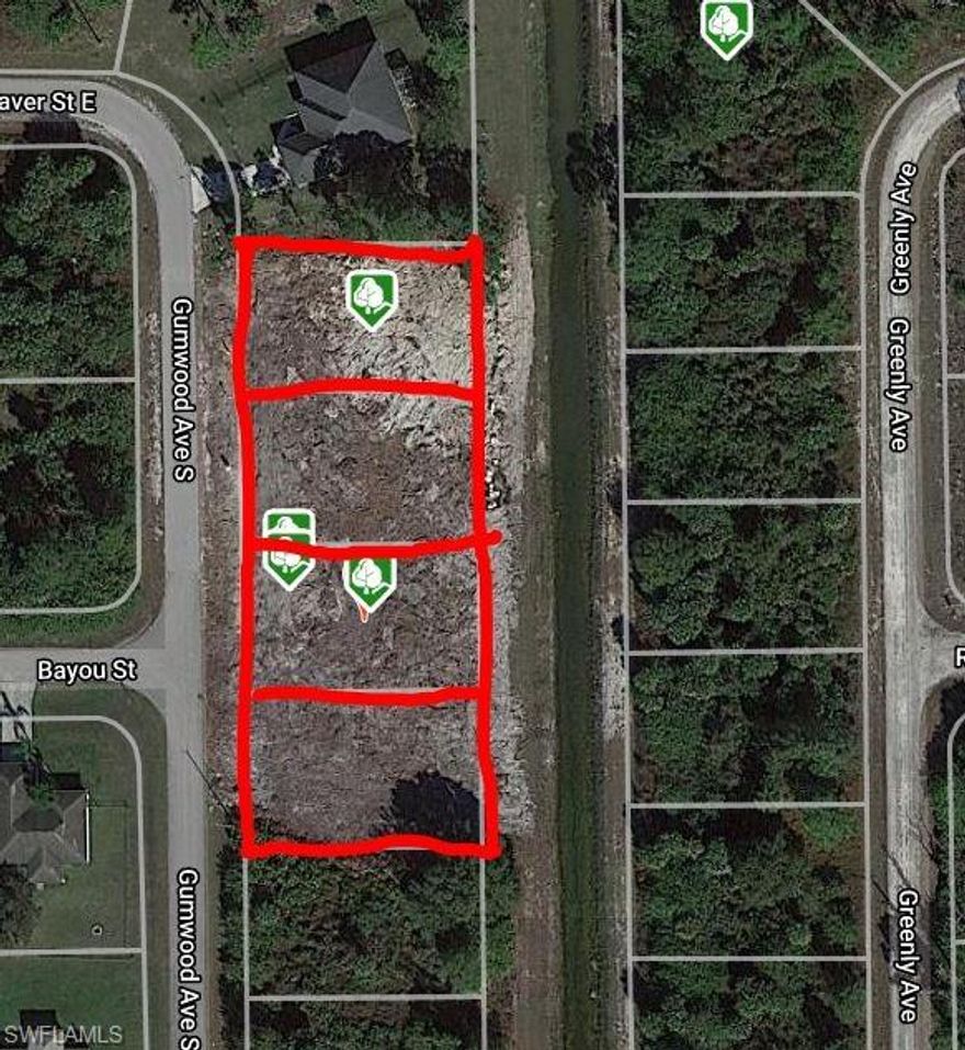 ***READ THIS**** Are you ready to be blown away with this LAND? This land is .91 (acres) / 39,683 (sqft)When you buy all FOUR! Also it's ON THE WATER! I know the offers are going to come quick so grab it before someone else does! All reasonable offers will be considered. BUYER PICKS and PAYS TITLE AGENCY FEES! DON"T DELAY because Land prices are going UP! FACTS: Lee County is a School CHOICE County (This is good to know if you have kids K-12) Parcels are already SPLIT into 12, 13, 14, & 15 This land is only 5 Miles away from State RD 82, which is a main road. 5 Miles away from a Winn-Dixie (Grocery Store) 6.3 Miles away from Veterans Park, which also has a DOG park 7.5 Miles away From the "TOWN" of Lehigh Acres fast food, banks, small business shops, Bealls Outlet, and PUBLIX 9 Miles from a Walmart 14 Miles From Westminster Golf Course & Club 21.3 Miles away from Fort Myers Shopping Plaza 22 Miles from Florida Gulf Coast University 23.3 Miles from Florida SouthWestern State College A Boundary survey will be given with this price.