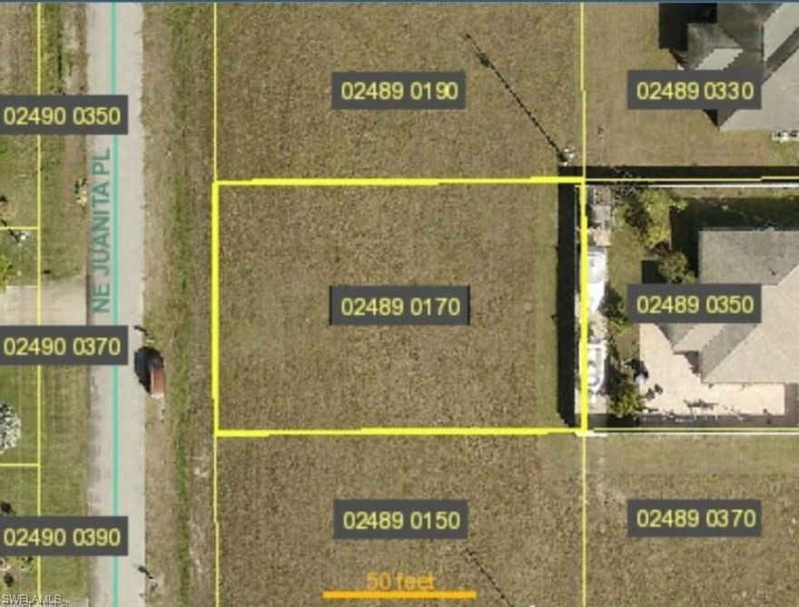 Cleared and prepped, this lot is primed for immediate construction, saving you time and effort. Lot in a magnificent area of Cape Coral, ready to build the house of your dreams. Do not lose this chance! Vacant residential, no deed restrictions or HOA fees! not in flood zone.